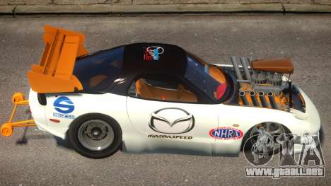 Mazda RX7 Dragster PJ para GTA 4