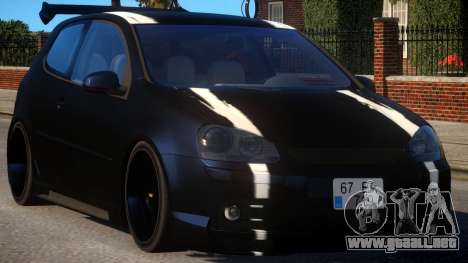 Volkswagen Golf GTI E.Akin Edition para GTA 4