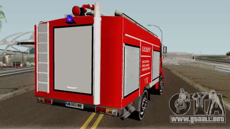 Ford Cargo Geo Firetruck para GTA San Andreas