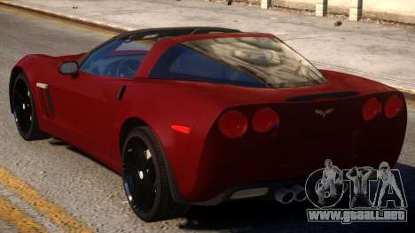 2010 Chevrolet Corvette Grand Sport v1.2 para GTA 4