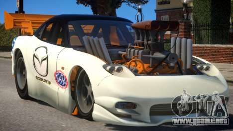 Mazda RX7 Dragster PJ para GTA 4