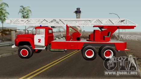 ZIL-133 TN Fuego camión escalera para GTA San Andreas