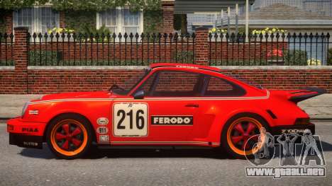 1974 Porsche 911 PJ3 para GTA 4