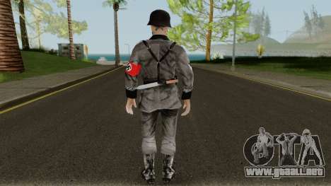 SS Nazi Skin with Gasmask para GTA San Andreas