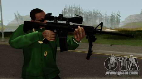M4 Sniper para GTA San Andreas
