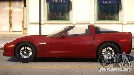 2010 Chevrolet Corvette Grand Sport v1.2 para GTA 4