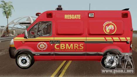 Renault Master Brazilian Ambulance para GTA San Andreas