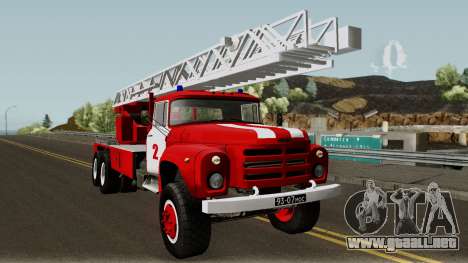 ZIL-133 TN Fuego camión escalera para GTA San Andreas