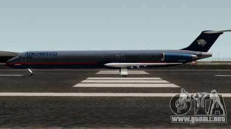 McDonnell Douglas MD-80 Aeromexico Old para GTA San Andreas