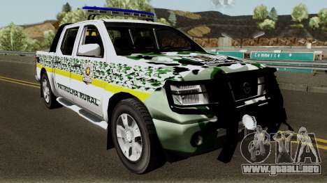 Nissan Frontier Police para GTA San Andreas
