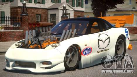 Mazda RX7 Dragster PJ para GTA 4