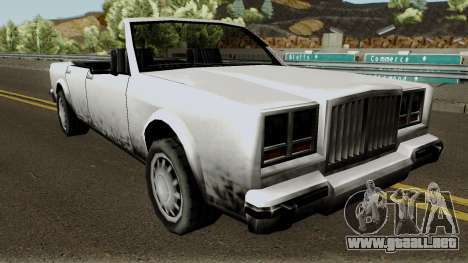 Greenwood Cabrio Edition para GTA San Andreas