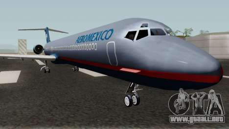 McDonnell Douglas MD-80 Aeromexico Old para GTA San Andreas