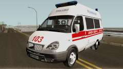 GAZ-3221 servicios de Ambulancia para GTA San Andreas
