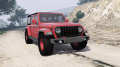 Jeep Wrangler Unlimited Rubicon 2018 [add-on] para GTA 5