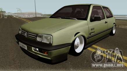 Volkswagen Golf MK3 Unmarked Army para GTA San Andreas