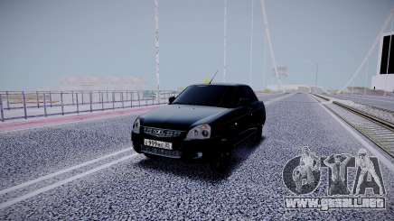 Lada Priora Black Edition para GTA San Andreas