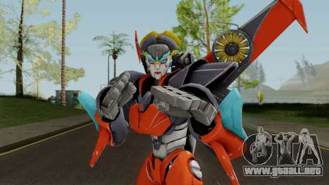 Transformers Windblade para GTA San Andreas