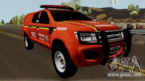 Ford Ranger Brazilian Police para GTA San Andreas