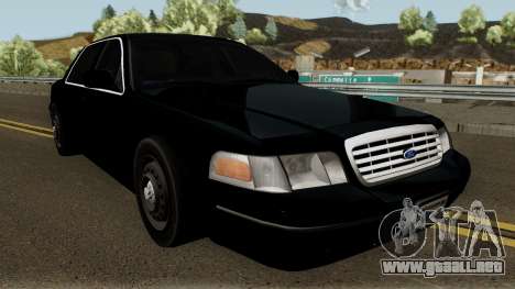 Ford Crown Victoria FBI 2003 para GTA San Andreas