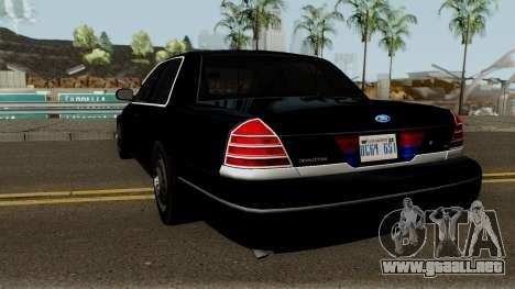 Ford Crown Victoria FBI 2003 para GTA San Andreas