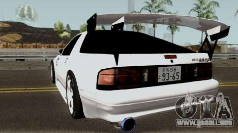 Mazda FC3S Re-Amemiya v1 Edited para GTA San Andreas