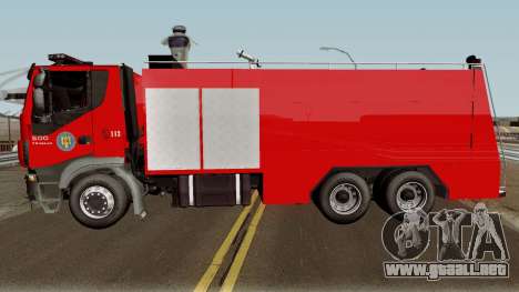 Iveco Trakker Pompieri - Romanian Firetruck para GTA San Andreas