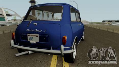 Austin Mini Cooper S Style Mr Bean v1.0 1965 para GTA San Andreas