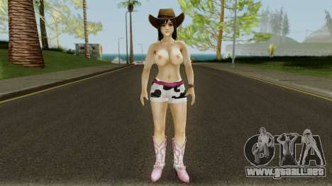 New Stripper (Honoka Cowgirl Topless) para GTA San Andreas