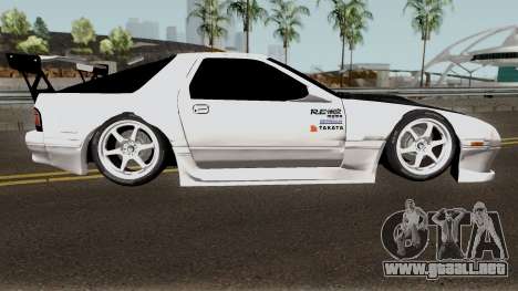 Mazda FC3S Re-Amemiya v1 Edited para GTA San Andreas