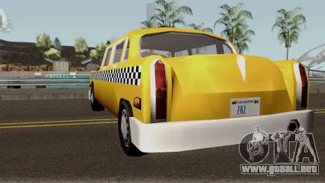 New Cabbie para GTA San Andreas