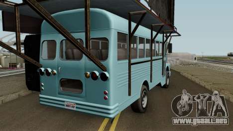 Vapid Festival Bus GTA V para GTA San Andreas