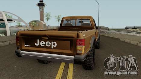 Jeep Comanche para GTA San Andreas