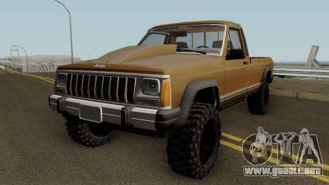 Jeep Comanche para GTA San Andreas