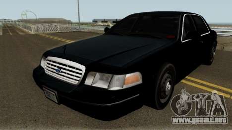 Ford Crown Victoria FBI 2003 para GTA San Andreas