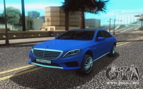 Mercedes-Benz W222 para GTA San Andreas