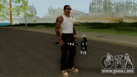 Hatchet Mod GTA V para GTA San Andreas