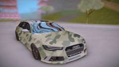 Audi RS6 Camo para GTA San Andreas