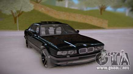 BMW E34 Black para GTA San Andreas