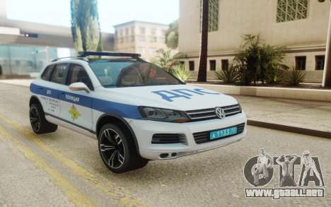 Volkswagen Touareg NF Russian Police para GTA San Andreas