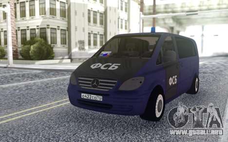 Mercedes Benz Vito FSB para GTA San Andreas