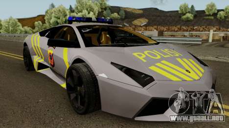 Lamborghini Reventon Polres Indonesia para GTA San Andreas