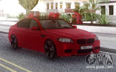 BMW M5 F10 para GTA San Andreas