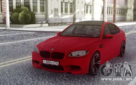 BMW M5 F10 para GTA San Andreas