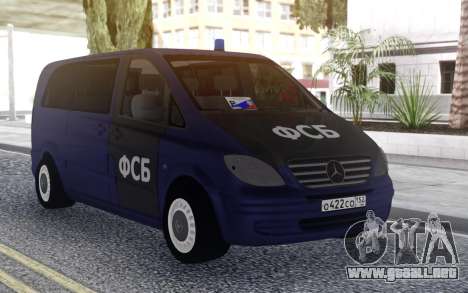 Mercedes Benz Vito FSB para GTA San Andreas