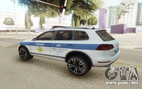 Volkswagen Touareg NF Russian Police para GTA San Andreas