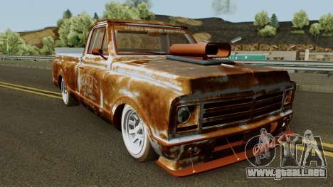 Chevrolet C-10 Custom Pickup Beater 1967 para GTA San Andreas