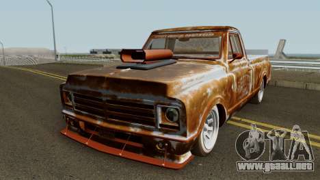 Chevrolet C-10 Custom Pickup Beater 1967 para GTA San Andreas