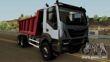 Iveco Trakker Dumper 6x4 para GTA San Andreas