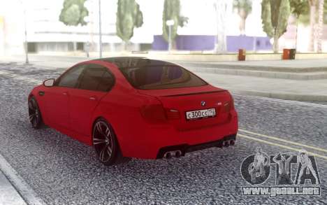 BMW M5 F10 para GTA San Andreas